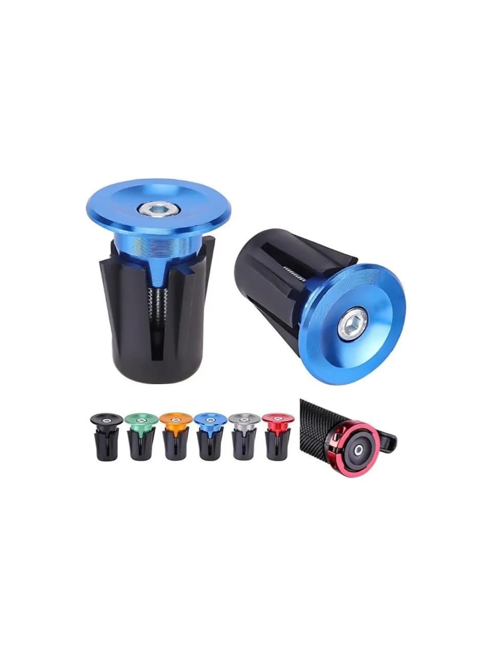 BRIVİGA-ALÜMİNYUM +PLASTİK 22-24MM GİDON  UCU TIPA (1 Çift)