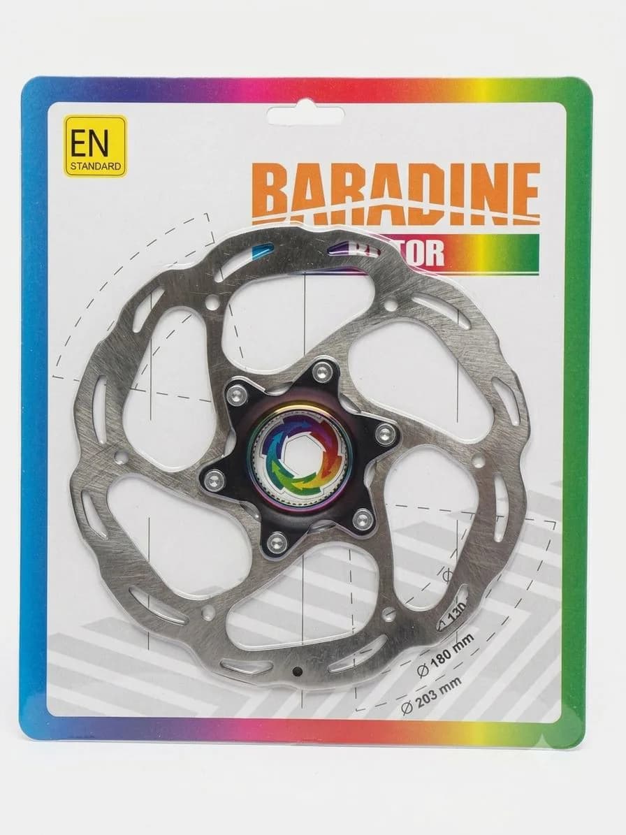 BARADINE DB-09CL-180MM/2 PİECE / 6  VİDALI DISC ROTOR