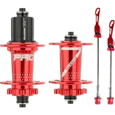 HASSNS PRO7 32 DELİK MOR ÖN-ARKA  BİSİKLET GÖBEĞİ