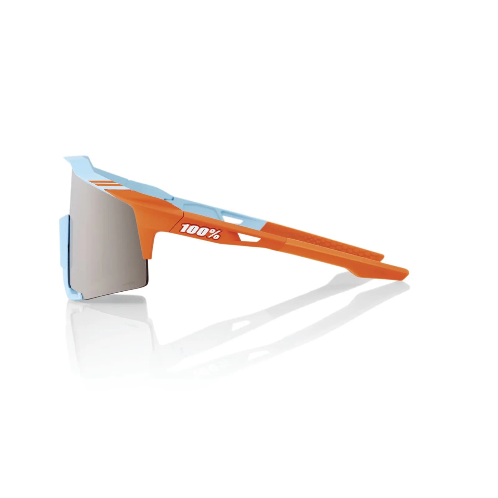 100% SPEEDCRAFT - Soft Tact Two Tone - HiPER Silver Mirror Lens GÖZLÜK 2